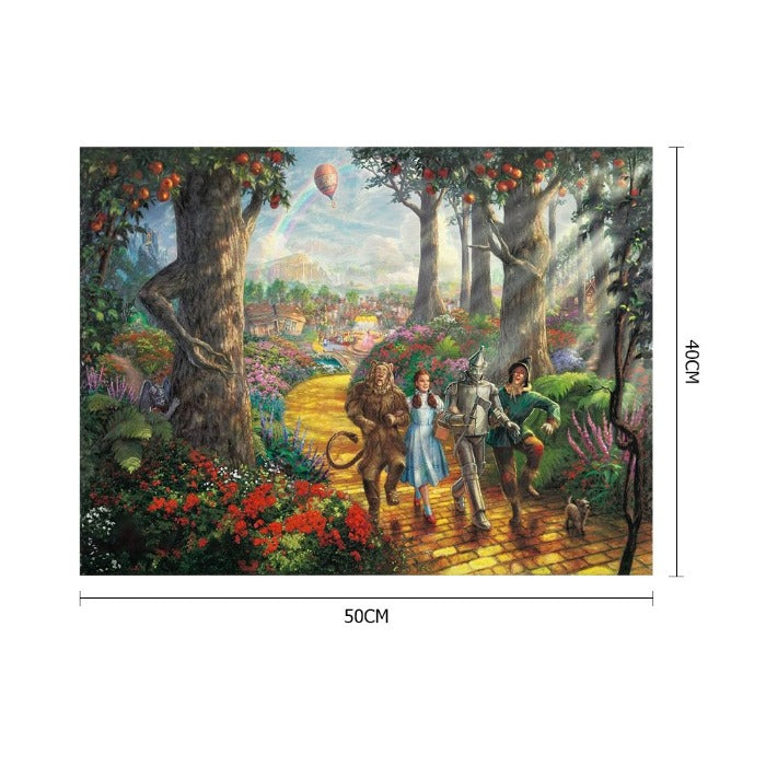 Friends of the Manor Oil Painting Picture By Numbers Canvas Drawing Colorful Paint Wall Art for Living Room