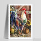 Diamond Painting - Full Round - Rooster C