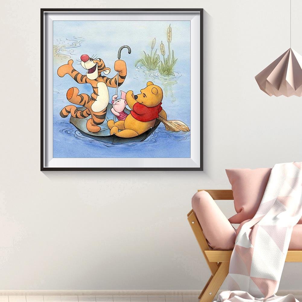 Tigger Piglet And Winnie The Pooh 5D Diamond Painting
