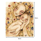 Mother Child DIY Hand Painted Canvas Oil Art Picture Craft Home Wall Decor
