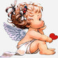 Baby Angel 5D Diy Diamond embroidery With All Painting Tools
