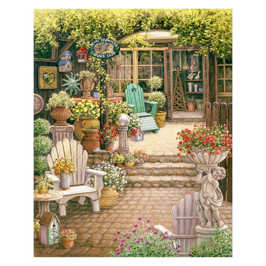 Diamond Painting - Full Round - Quiet Yard