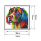 14ct Stamped Cross Stitch - Rainbow Dog(34*34cm)