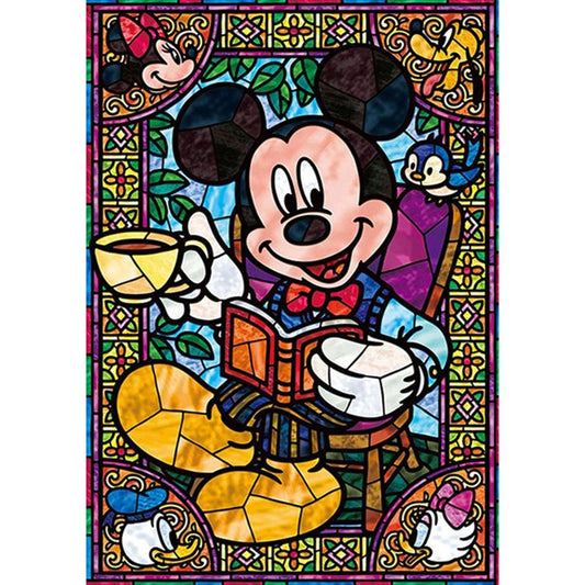 5D Diy Diamond Painting Kit Full Round Beads Mickey Mouse