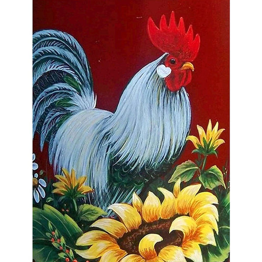 Paint By Number Oil Painting Rooster(50*40cm)