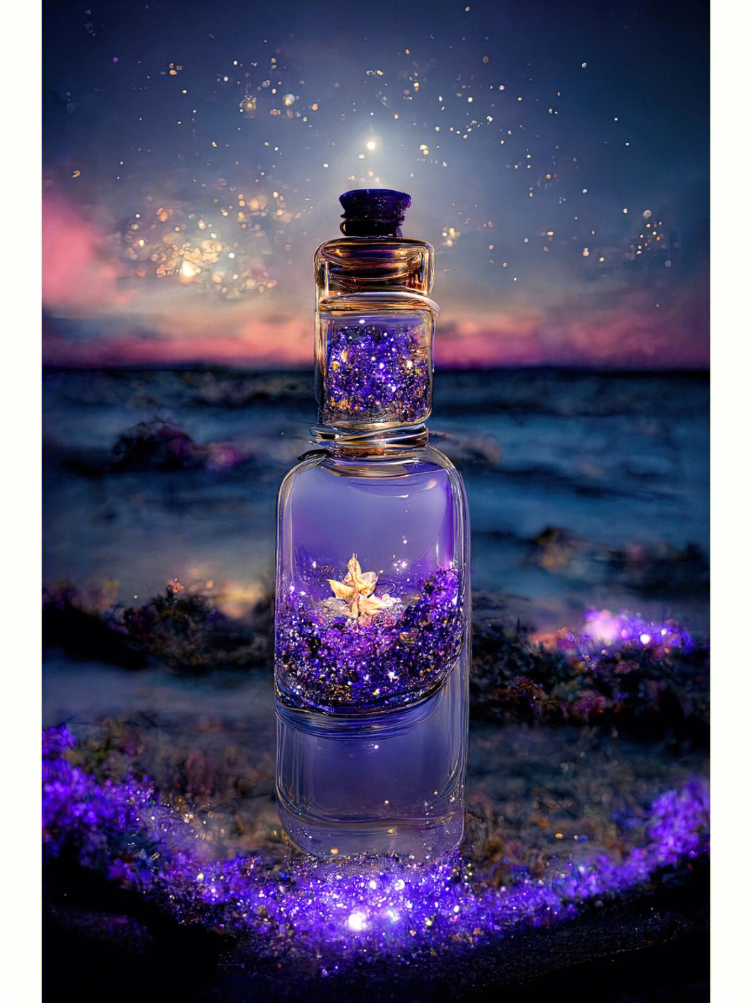 Floral Perfume Bottle - 5D Diamond Painting - DiamondByNumbers - Diamond  Painting art