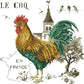 14ct Stamped Cross Stitch Rooster (28*28cm)