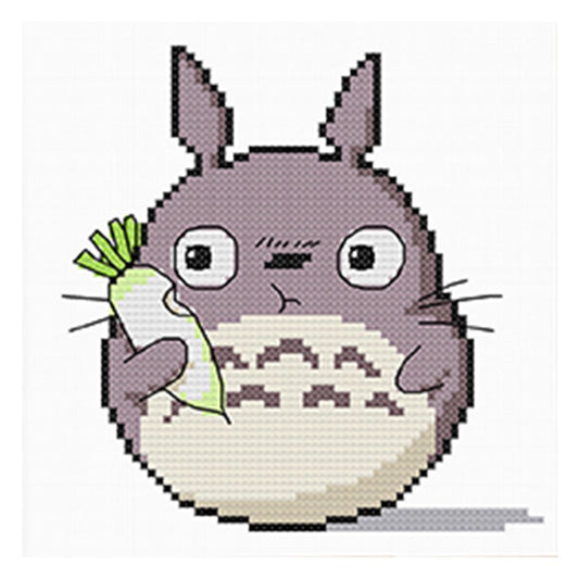 11ct Stamped Cross Stitch Monster Radish( 25*25cm)