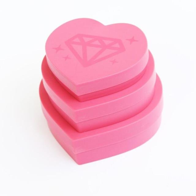 5D Diamond Painting Heart-Shaped Tray Box Large-Capacity Tray Accessories