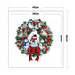 11ct Stamped Cross Stitch - Wreath Christmas Decor (40*40cm)