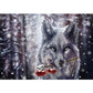 Painting By Numbers Kit Oil Painting Art Picture Animal Wolf 
