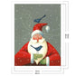 11ct Stamped Cross Stitch - Santa  ( 40*50cm)
