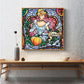 Colorful Stained Glass 5D Cinderella Diamond Art