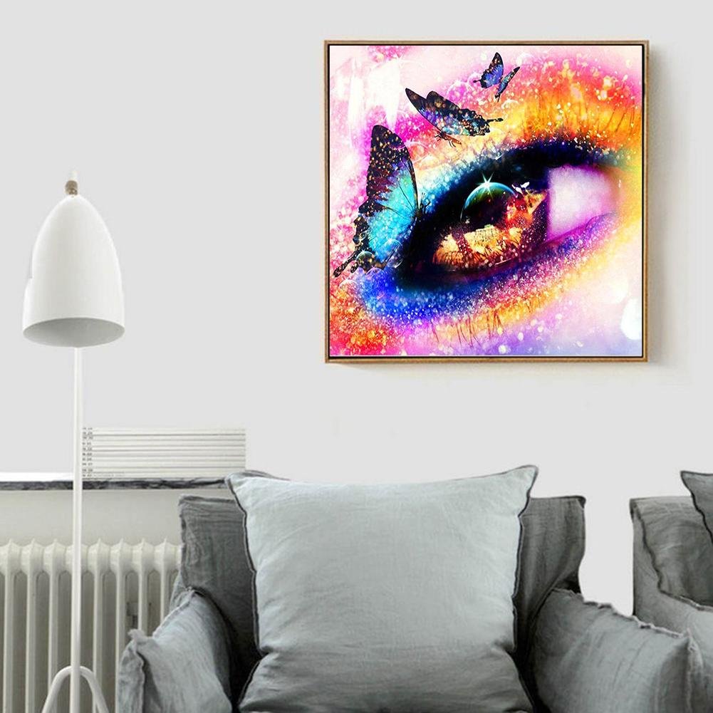 Diamond Painting - Full Round - Colorful Eye