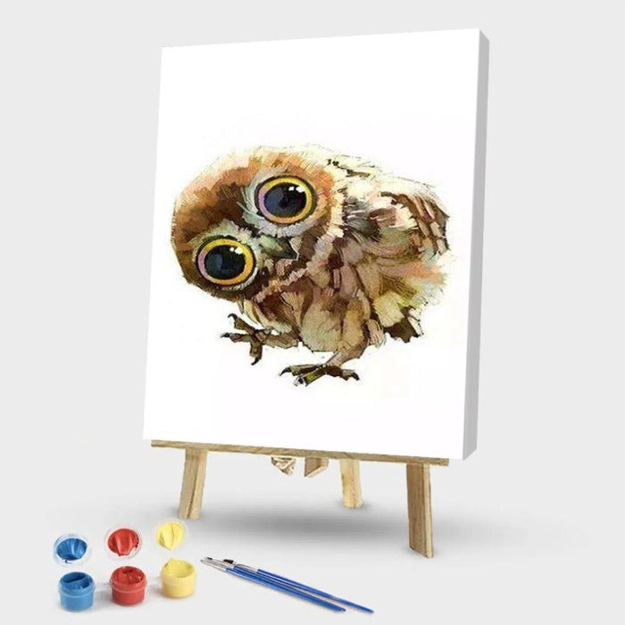 Paint By Number Oil Painting Owl (40*50cm)