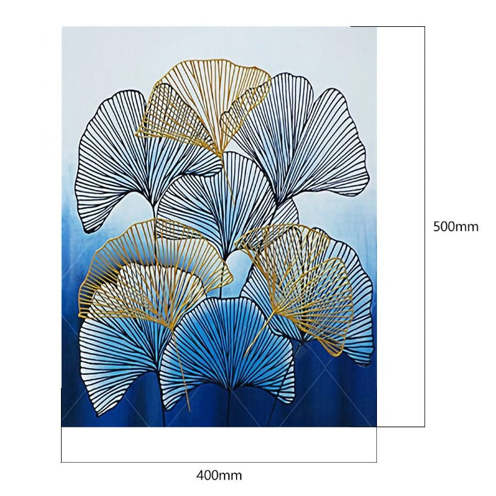 Ginkgo Biloba 40x50cm Oil Paint By Numbers Picture DIY Painting M412