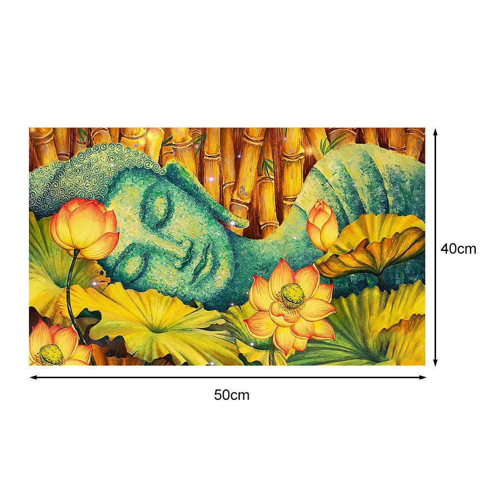Pintar por Número - Pintura a Óleo - Buda Adormecido (40*50cm)