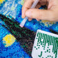 Lotus Lantern Square Round Drill Diamond embroidery kit