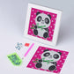 panda diamonds painting kit package content