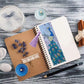 peacock leather tassel diamond painting bookmark kit