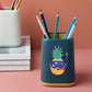 pen storage with a pineapple diamond painting sticker