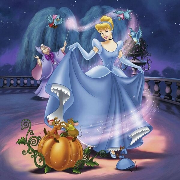 dancing princess wizard diamond painting