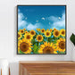 sunflower under blue sky diamond art kit